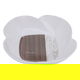 صحن سلطة بلاستيك السيف غاليري، 26×26×6 سم، دائري - أبيض product image 2