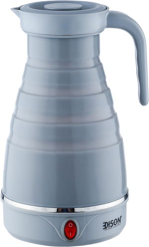 غلاية كهربائية سفاري إديسون، 500 مل، 550 واط، ZRY-070A/DG - رمادي غامق product image