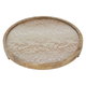 صحن تقديم خشب السيف غاليري، دائري - بني فاتح product image 1