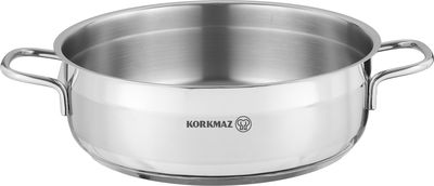 طقم قدور ستانلس ستيل الفا كوركماز، 11 قطعة - فضي product image 3