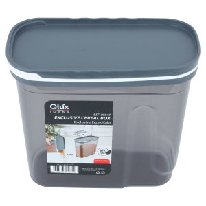 Al Saif Gallery Plastic Storage Box, 1.8 Liter - Gray product image 2