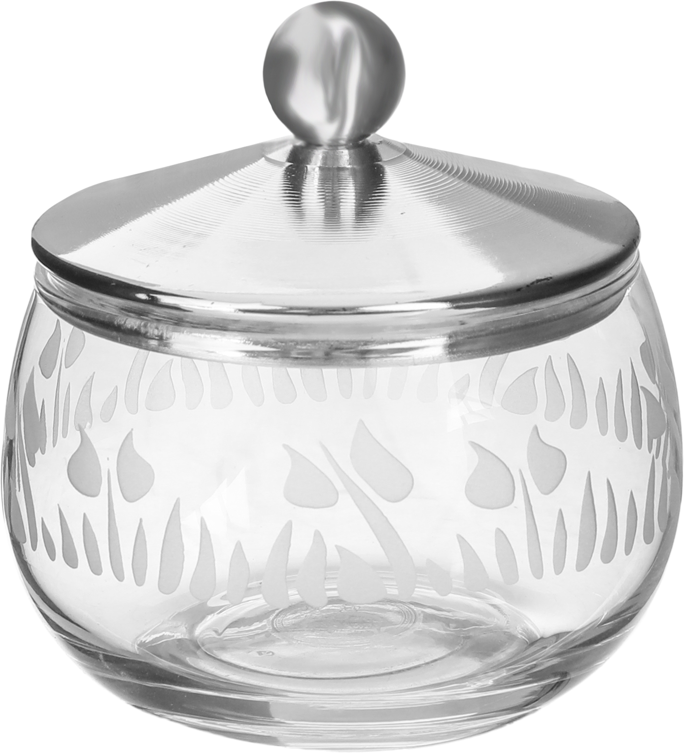 طقم تقديم بيالات و فناجين زجاج السيف غاليري، 25 قطعة مع سكرية - شفاف product image 5