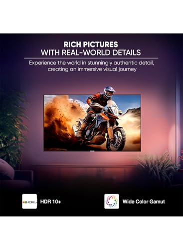 تلفزيون سمارت بدون اطار نيكاي، 55 بوصة، 4K، QLED، UHD، نظام ويب او اس، NIK55MEU4QLED - اسود product image 4