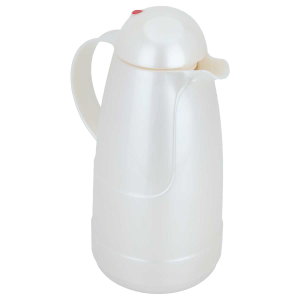 Rotpunkt thermos, 1.5 liters, thermal glass inner shell, plastic outer shell - white product image 2