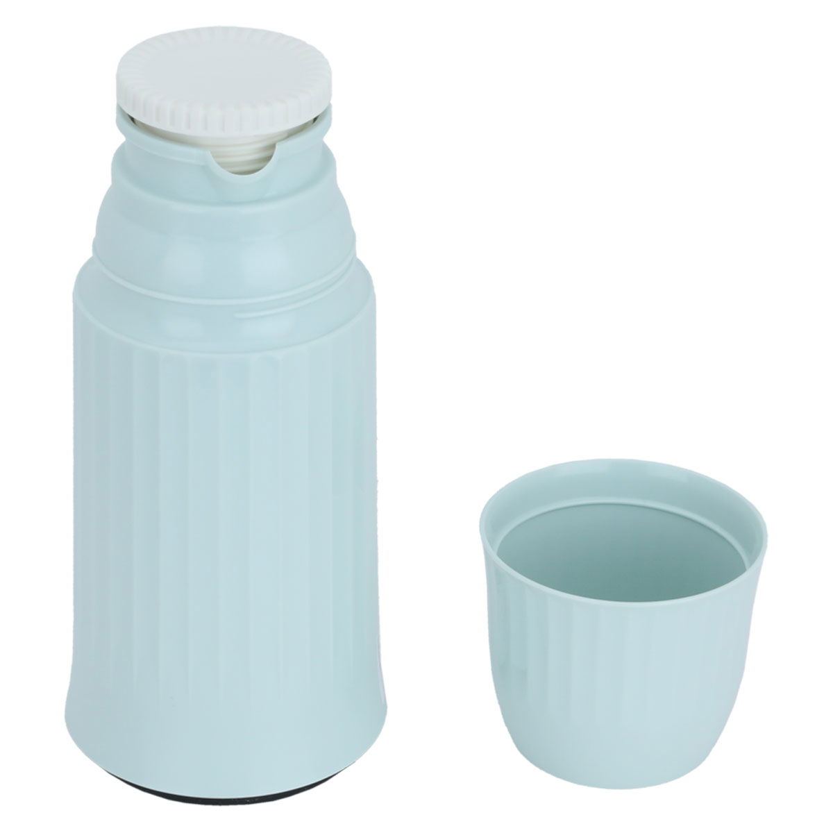 Helios thermos, 250 ml, glass inner container, plastic outer shell - green product image 2