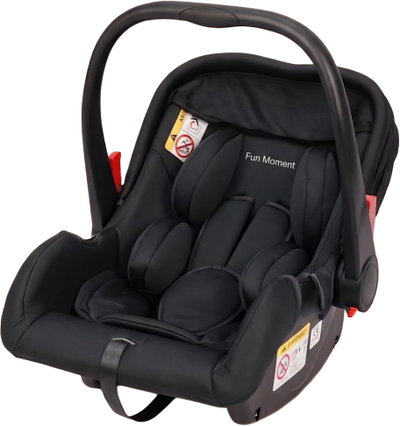 Fun Moment Child Car Seat, Up to 15 Months, Adjustable, Safety Harness - Black product image 4