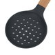 ملعقة غرف سيليكون السيف غاليري، مخرم، يد خشب - أسود product image 4