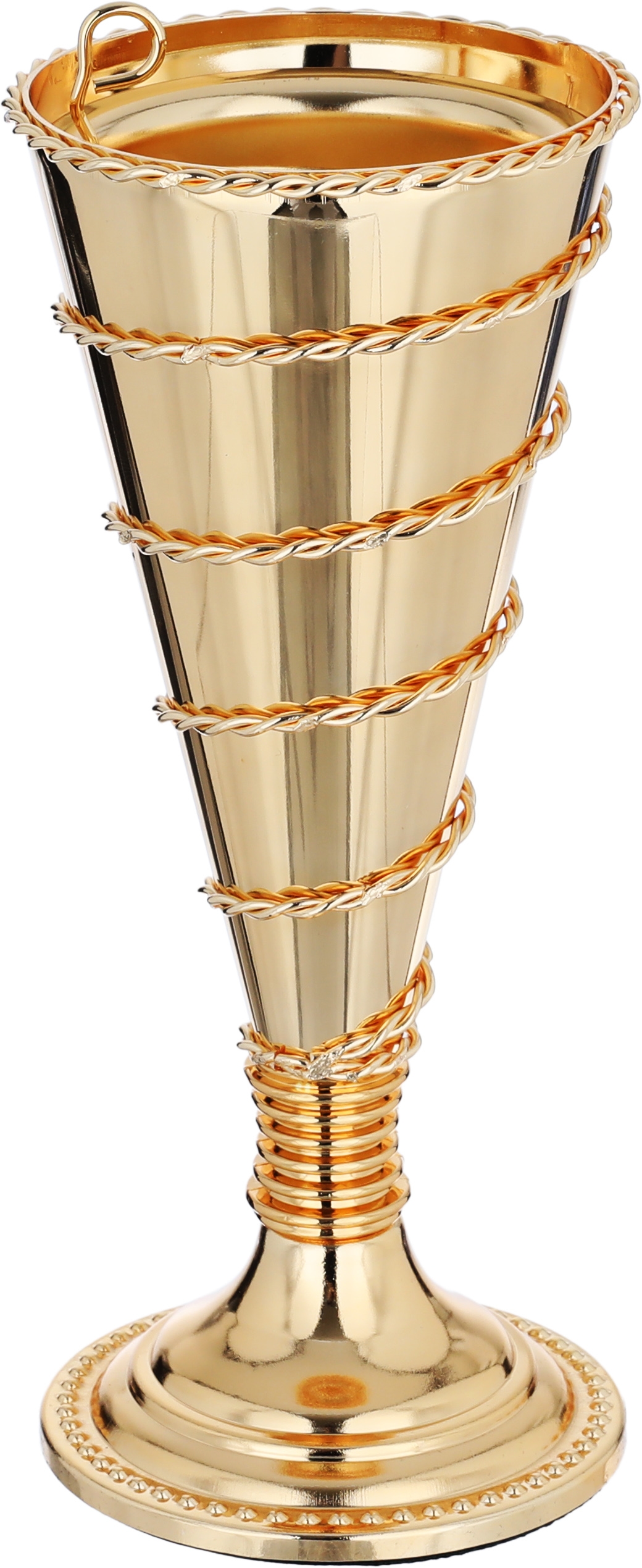 مبخرة استيل السيف غاليري، شكل حلزوني - ذهبي product image