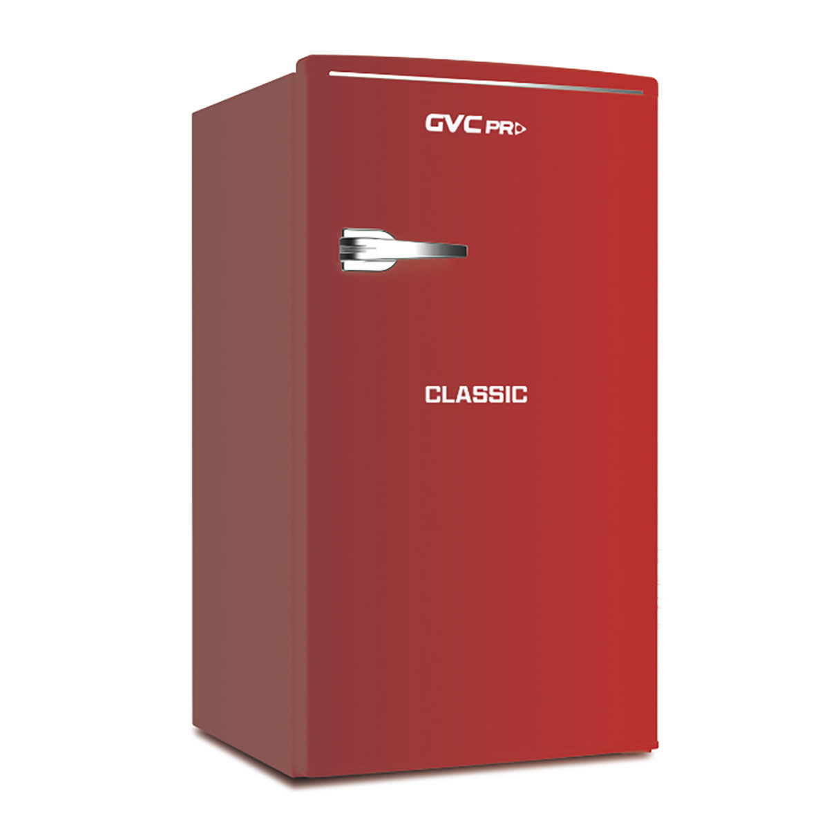 Gvc Pro Gvrg-129R Classic Refrigerator, No Frost, 86 Liters, 3 Ft - Red product image