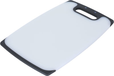 Al Saif Gallery Plastic Cutting Boards Set, 43.4x27x0.6 / 37x23x0.6 / 30x19x0.6 cm, Rectangle, 3 Pieces - White product image 3