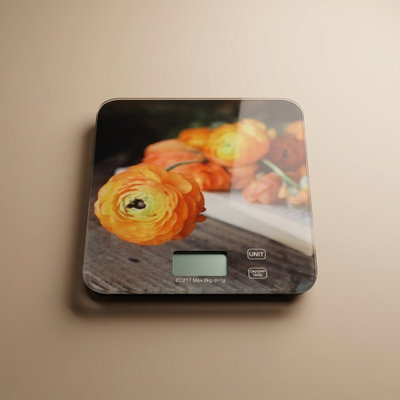 Al Saif Gallery Electronic Kitchen Scale, 8 kg - Black product image 1