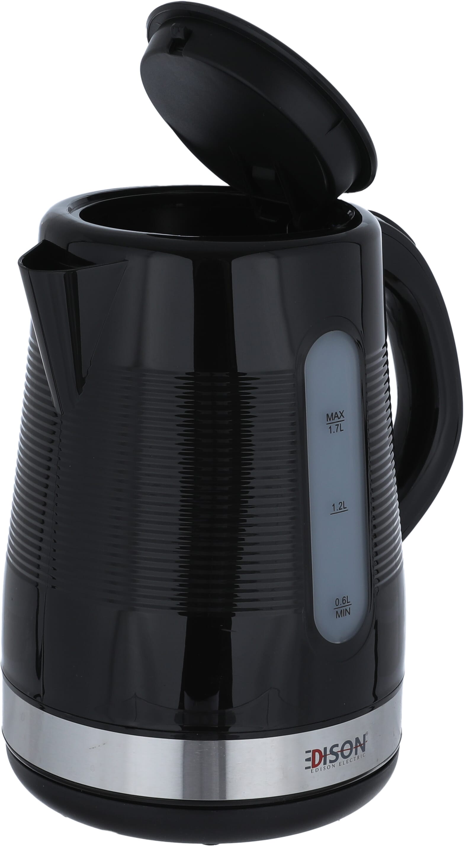 غلاية كهربائية إديسون، 2200 واط، 1.7 لتر - اسود product image 3
