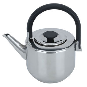 إبريق شاي مع مصفاة أستيل السيف غاليري، 1 لتر، يد أسود - فضي product image