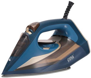 Winning Star ST-6100 Ceramic Steam Iron, 350ml, 2200W, Self-Cleaning - Blue product image