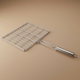شبك شواء استيل السيف غاليري، 41×28 سم، مربع - فضي product image 1