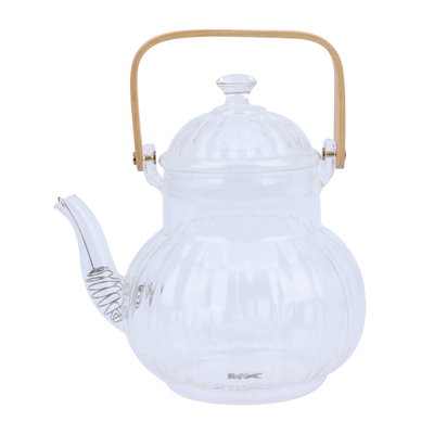 Al Saif Gallery Glass Teapot, 1200 ml - Clear product image 2