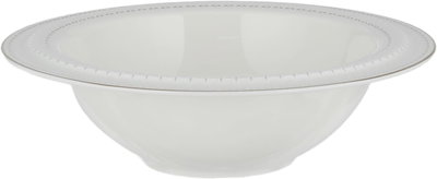 طقم سفرة لينا شيب بورسلان السيف غاليري، 65 قطعة، دائري - ابيض product image 17