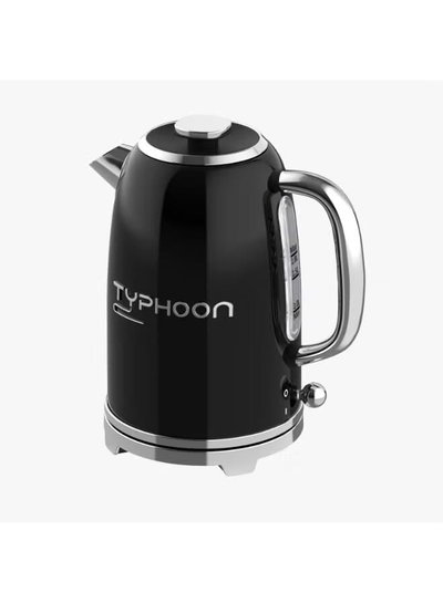 غلاية كهربائية تايفون، 2200 واط، 1.8 لتر، يد فضي، TY-01-001 B - اسود product image 3