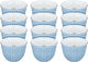 Al Saif Gallery porcelain cup set, 90 ml, 12 pieces - blue product image 1