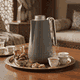 Glory Sumo Thermos, 1 liter, nickel handle, glass interior, push-button - dark gray glossy black product image 6