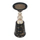 Al-Abdul Latif porcelain candlestick, 10 x 10 x 22 cm - black marble product image 2