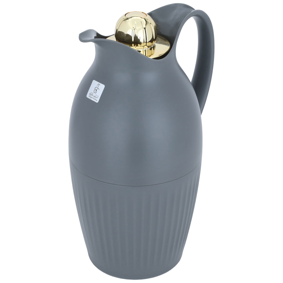 Everest Ramira Pro Thermos, 1.3 liters, thermal glass inner shell, plastic outer shell - gray product image 2