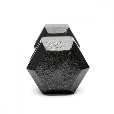 دامبل رفع اثقال ارمان، 15 كيلو، للتمرينات الرياضية، بمقبض مريح - اسود product image 5
