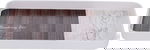 Al Saif Gallery Plastic Serving Tray, 30 x 15 x 2.5 cm, Rectangle - White Brown product image 1