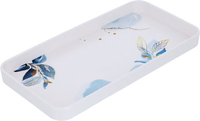 صينية تقديم بلاستيك السيف غاليري، 30×15×2.5 سم، مستطيل - أبيض product image 2