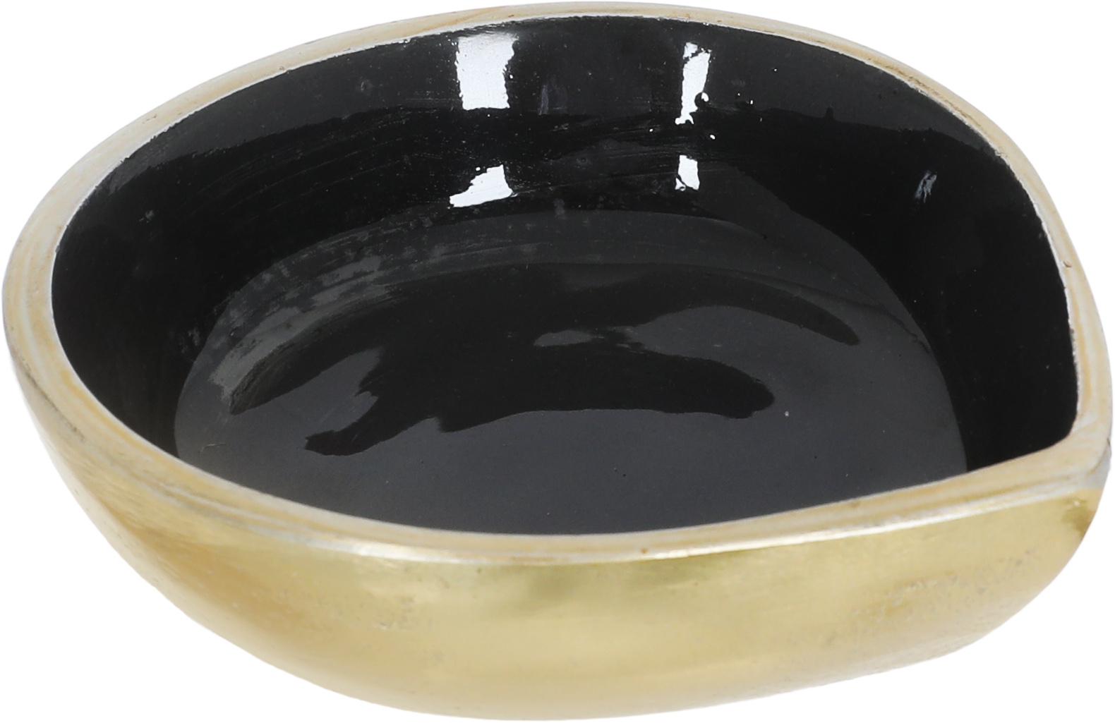 Saif Gallery Porcelain Serving Platter with Golden Edges, 2 Pieces, 38x13x2.8 cm - Green product image 4