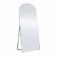 مراية ستاند زجاج، 180×80 سم، ستاند معدن - فضي product image 2
