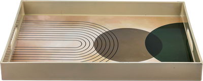 Al Saif Gallery Plastic Serving Tray, 48 x 35.5 x 4 cm, Rectangular - Multicolor product image 1