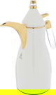Alsaif Gallery Falwah Thermos Set, 2 Pieces, 1/1 Liter, Glass inner container, Stainless Steel Body - Pearl product image 9