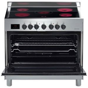 فرن كهربائي بومباني، 2400 واط، 5 شعلة، 109 لتر، TECH9008VTCTPIX - فضي product image 2