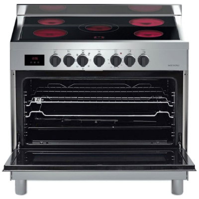 فرن كهربائي بومباني، 2400 واط، 5 شعلة، 109 لتر، TECH9008VTCTPIX - فضي product image 2