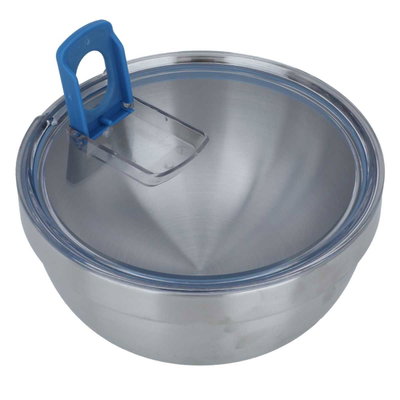 Al Saif Gallery Steel Food Container, 600 ml, Deep Round with Lid - Silver product image 3