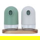 Al Saif Gallery glass navigation set, two pieces, wooden base - colored product image 1