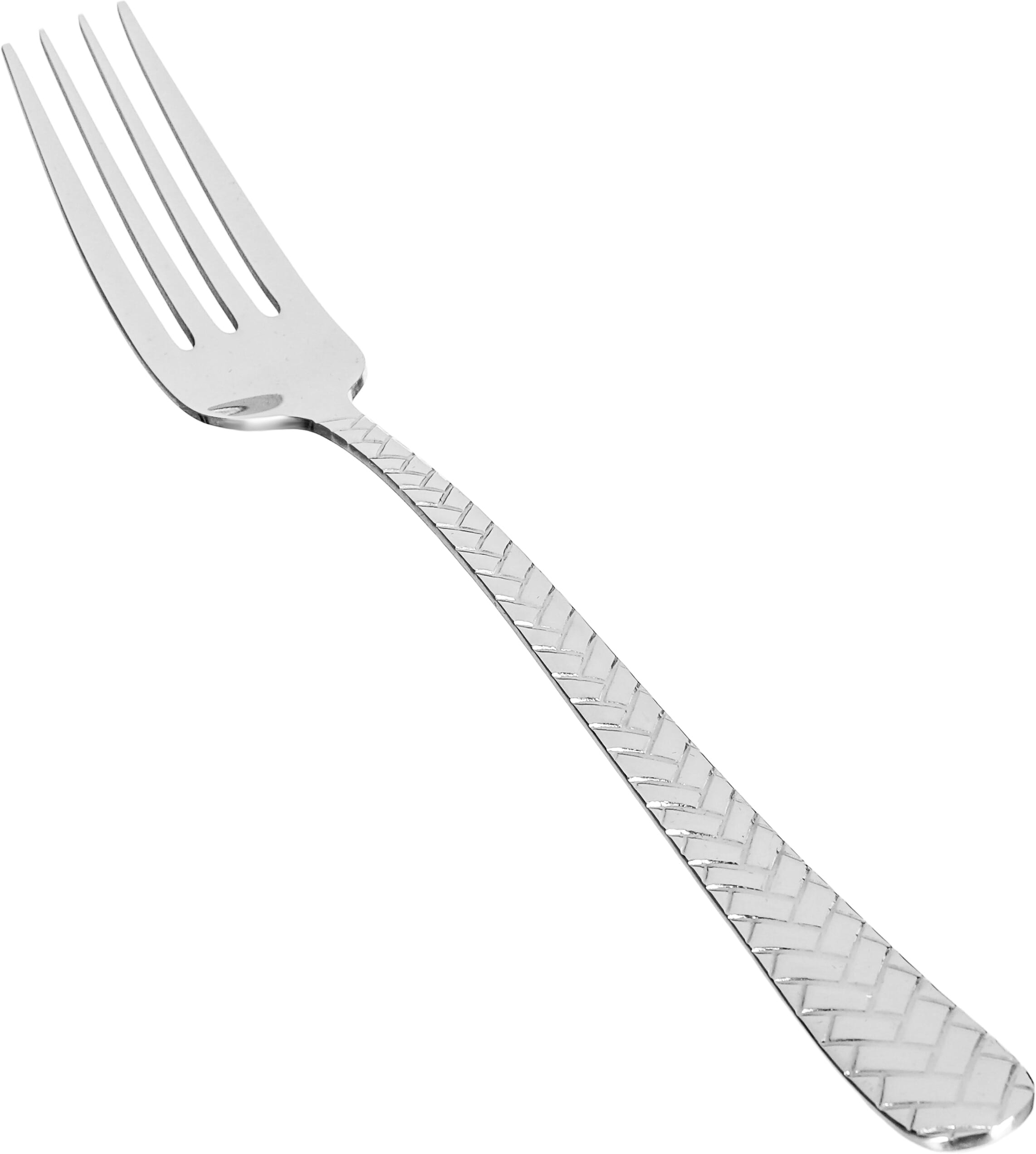 Al Saif Gallery steel spoon set, engraved, 24 pieces - silver product image 4