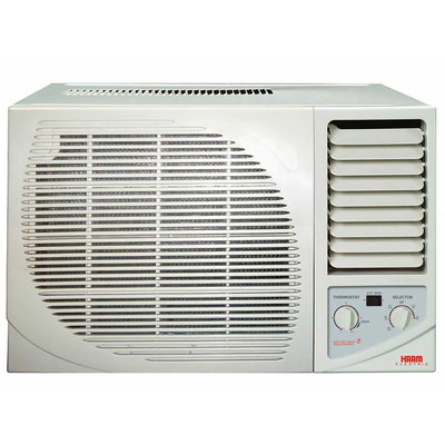 Haam window air conditioner, 17,700 refrigeration units, 1,475 tons, cold/hot - white product image 1