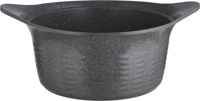 طقم قدور كوري جرانيت تورنادو، 9 قطع، غطاء زجاج - رمادي غامق product image 5