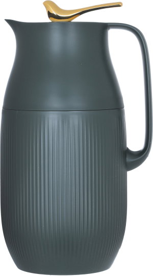 Royal 6Al Saif Gallery thermos, 1.6 liters, glass inner container, plastic outer shell - green product image