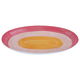 Al Saif Gallery Steel Sweet Serving Plate, 40.5 x 20 x 4 cm - Pink product image 1