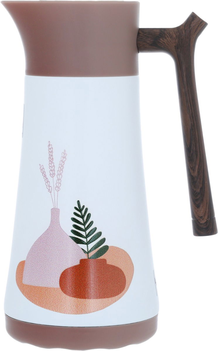 Al Saif Gallery thermos, 0.6 liters, steel inner container, steel outer shell - light brown product image