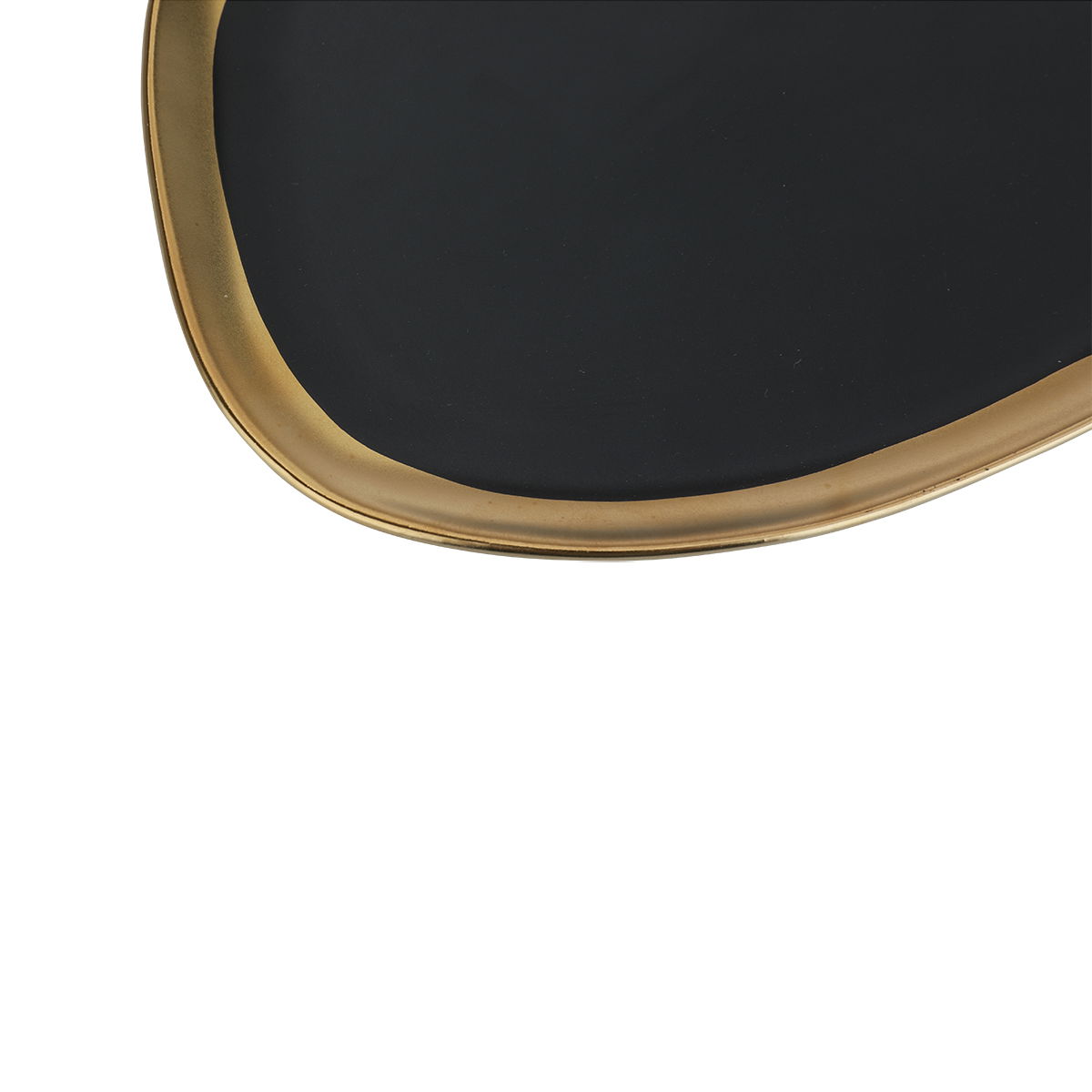 Al Saif Gallery porcelain dessert serving dish, 7 inches - black product image 3