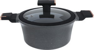 طقم قدور جرانيت تيتانيوم نيوكلاين ، 9 قطع - رمادي product image 4