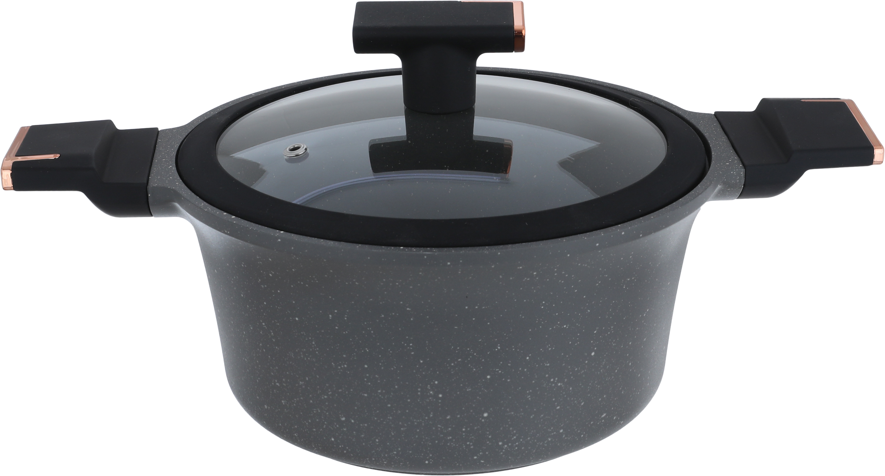 طقم قدور جرانيت تيتانيوم نيوكلين، 9 قطع - رمادي product image 4