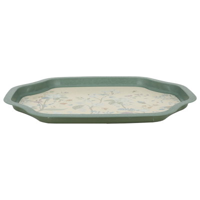 صينية تقديم معدن السيف غاليري، 19.3x19.3x3 سم، مربع - أخضر product image 2