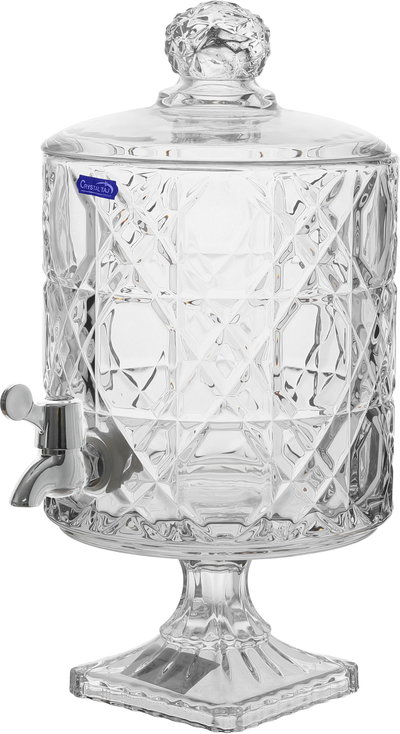 Glass Beverage Dispenser, Base, 4.5 Liters - Clear product image 3