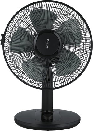 مروحة طاولة فيليبس سيريس 1000، 35 واط، 3 سرعات، CX1030-01 - اسود رمادي product image