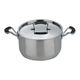 Al Saif Gallery Steel Pot (Rocky), 20cm - Silver product image 2